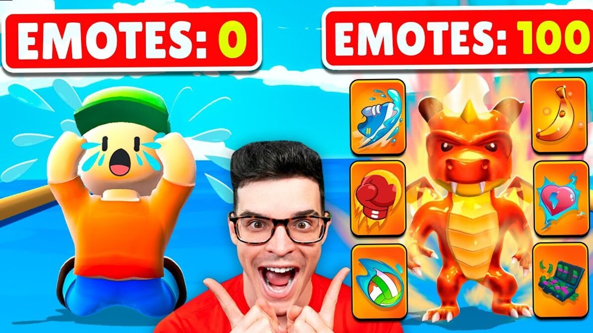 La Evolución de los Emotes en Stumble Guys